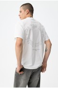 ΜΠΛΟΥΖΑ T-shirt Branca Casual ΓΙΑ ΑΓΟΡΙ TIFFOSI 10064474-001 ΛΕΥΚΟ