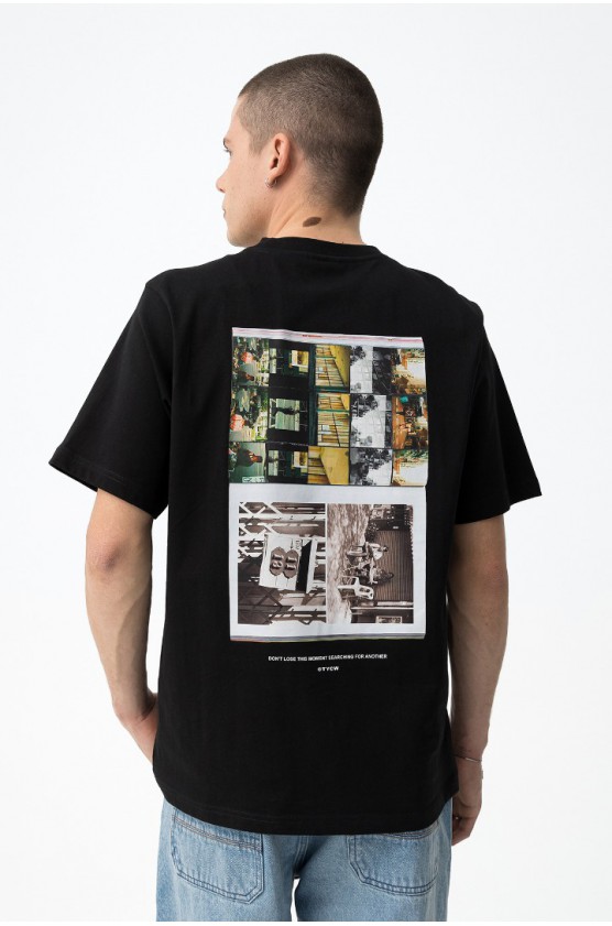 ΜΠΛΟΥΖΑ T-shirt Branca Casual ΓΙΑ ΑΓΟΡΙ TIFFOSI 10064475-000 ΜΑΥΡΟ