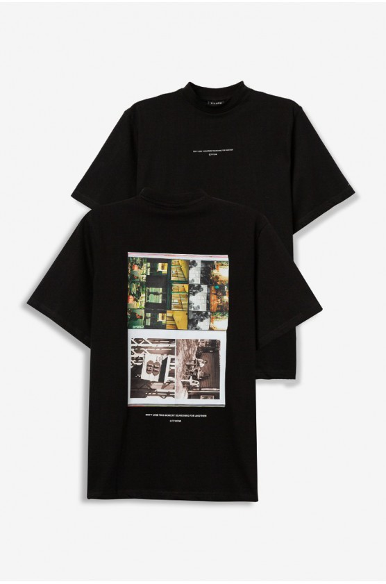 ΜΠΛΟΥΖΑ T-shirt Branca Casual ΓΙΑ ΑΓΟΡΙ TIFFOSI 10064475-000 ΜΑΥΡΟ