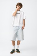 ΒΕΡΜΟΥΔΑ ΤΖΙΝ SUPER BAGGY ΓΙΑ ΑΓΟΡΙΑ  TIFFOSΙ 10064515-C10 ΓΑΛΑΖΙΟ