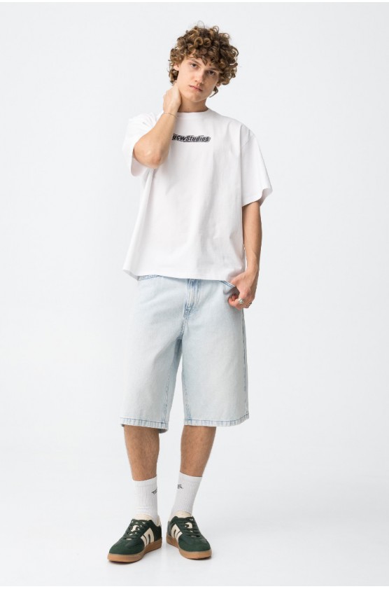 ΒΕΡΜΟΥΔΑ ΤΖΙΝ SUPER BAGGY ΓΙΑ ΑΓΟΡΙΑ  TIFFOSΙ 10064515-C10 ΓΑΛΑΖΙΟ