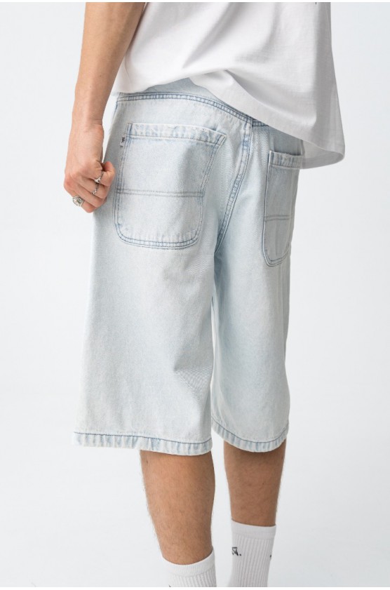 ΒΕΡΜΟΥΔΑ ΤΖΙΝ SUPER BAGGY ΓΙΑ ΑΓΟΡΙΑ  TIFFOSΙ 10064515-C10 ΓΑΛΑΖΙΟ