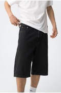 ΒΕΡΜΟΥΔΑ ΤΖΙΝ SUPER BAGGY ΓΙΑ ΑΓΟΡΙΑ  TIFFOSΙ 10064517-P10 ΜΑΥΡΟ