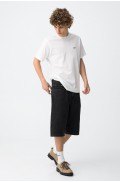ΒΕΡΜΟΥΔΑ ΤΖΙΝ SUPER BAGGY ΓΙΑ ΑΓΟΡΙΑ  TIFFOSΙ 10064517-P10 ΜΑΥΡΟ