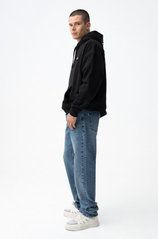 Παντελόνι Τζιν Wide Leg  για αγόρια Tiffosi 10064519-M20 Μπλε 