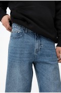 Παντελόνι Τζιν Wide Leg  για αγόρια Tiffosi 10064519-M20 Μπλε