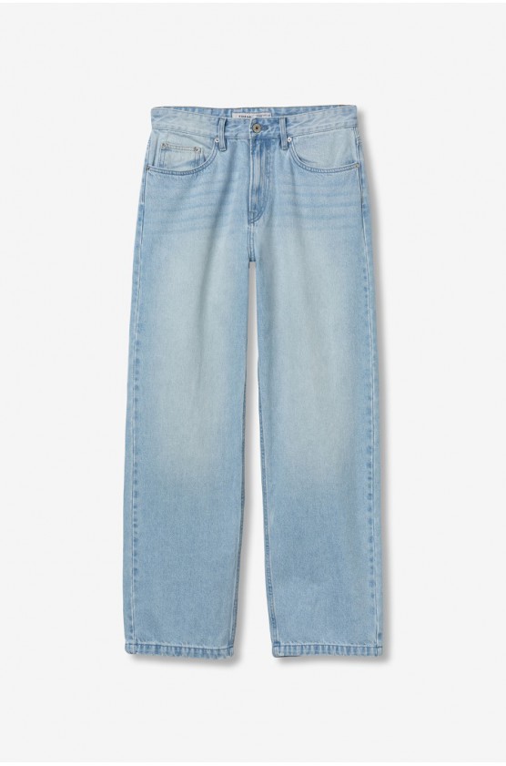 Παντελόνι Τζιν Oski Super Baggy  για αγόρια Tiffosi 10064531-M10 Μπλε ανοιχτό