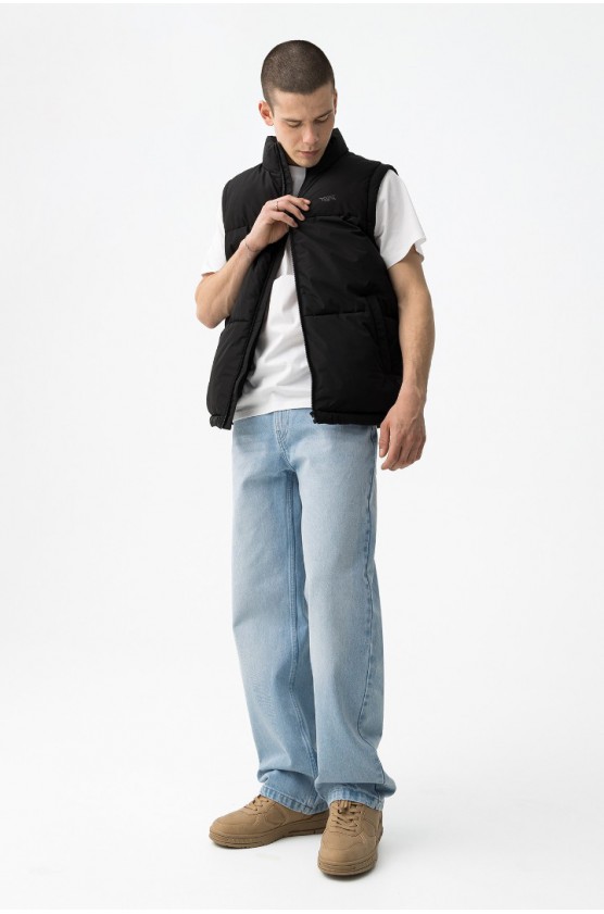 Παντελόνι Τζιν Oski Super Baggy  για αγόρια Tiffosi 10064531-M10 Μπλε ανοιχτό