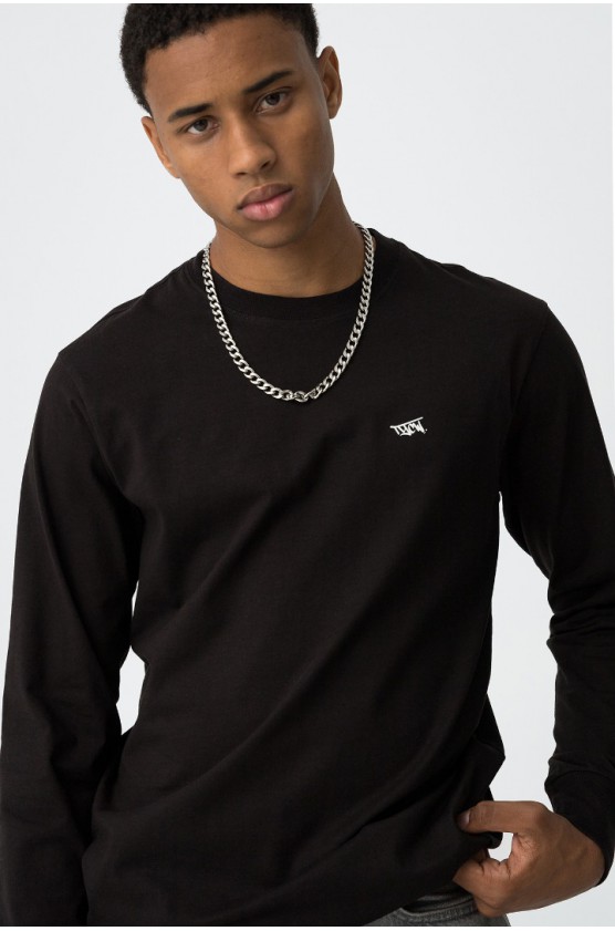 ΜΠΛΟΥΖΑ T-shirt  ΓΙΑ ΑΓΟΡΙ TIFFOSI 10061849-000 ΜΑΥΡΟ