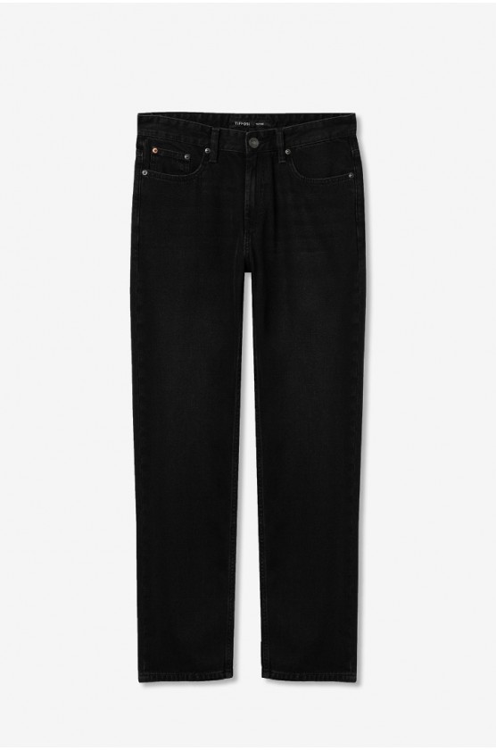 Παντελόνι Τζιν Wayne Relaxed Fit  για αγόρια Tiffosi 10062279-P10 Μαύρο