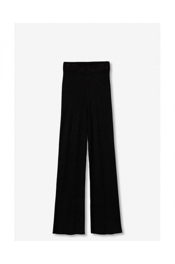 Παντελόνα  πλεκτή  OPIUM_B  ΓΙΑ ΚΟΡΙΤΣΙΑ TIFFOSI 10061983-000 Μαύρο