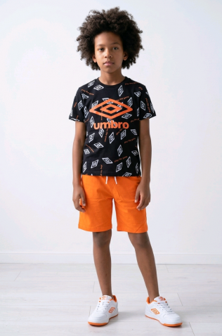 Σετ μπλούζα με βερμούδα για  αγόρι Umbro 82B6K0031T.21720 BLACK