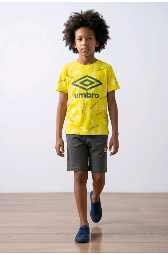 Σετ μπλούζα με βερμούδα για  αγόρι Umbro 82B6K0031T.21720 GIALLO