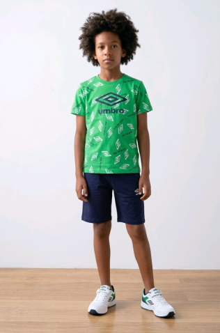Σετ μπλούζα με βερμούδα για  αγόρι Umbro 82B6K0031T.21720 GRASS GREEN