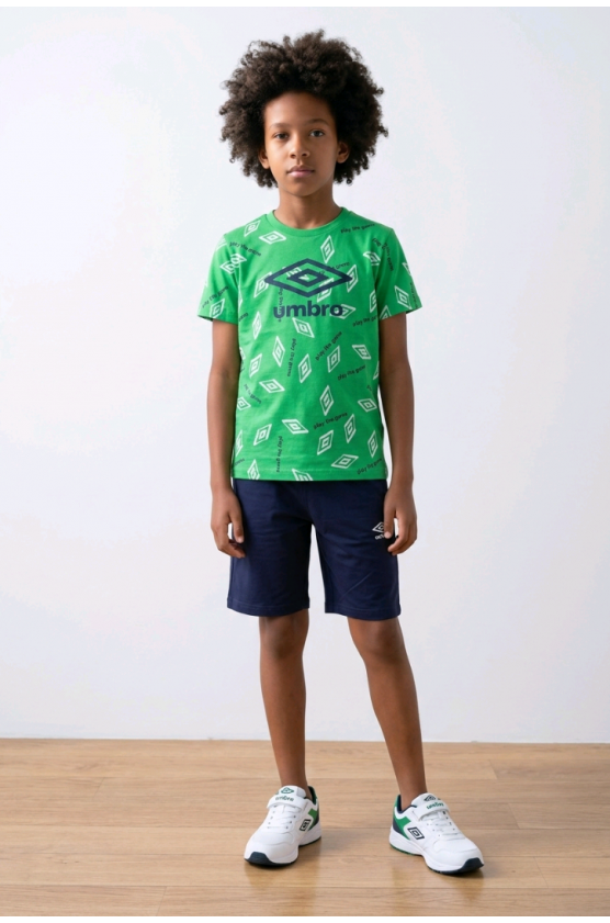 Σετ μπλούζα με βερμούδα για  αγόρι Umbro 82B6K0031T.21720 GRASS GREEN